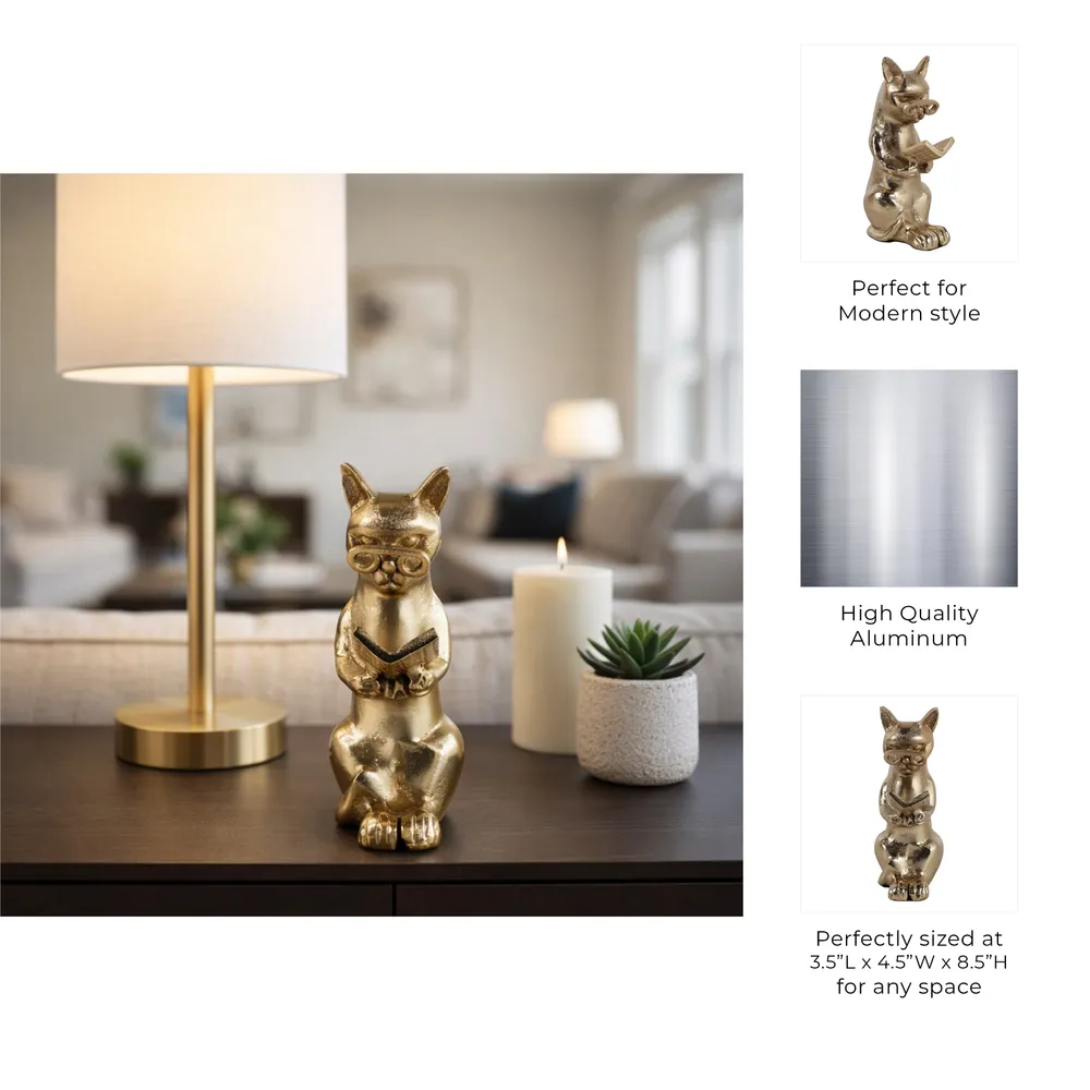 FLORAOAK GOLD DECOR 9 (IN)