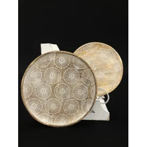 Dandelion  Medium Candle Plate 8x8x1in 5