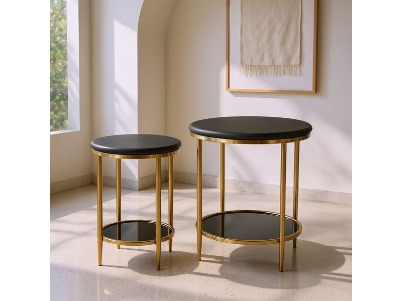 Koper Coffee Table Set Black 2