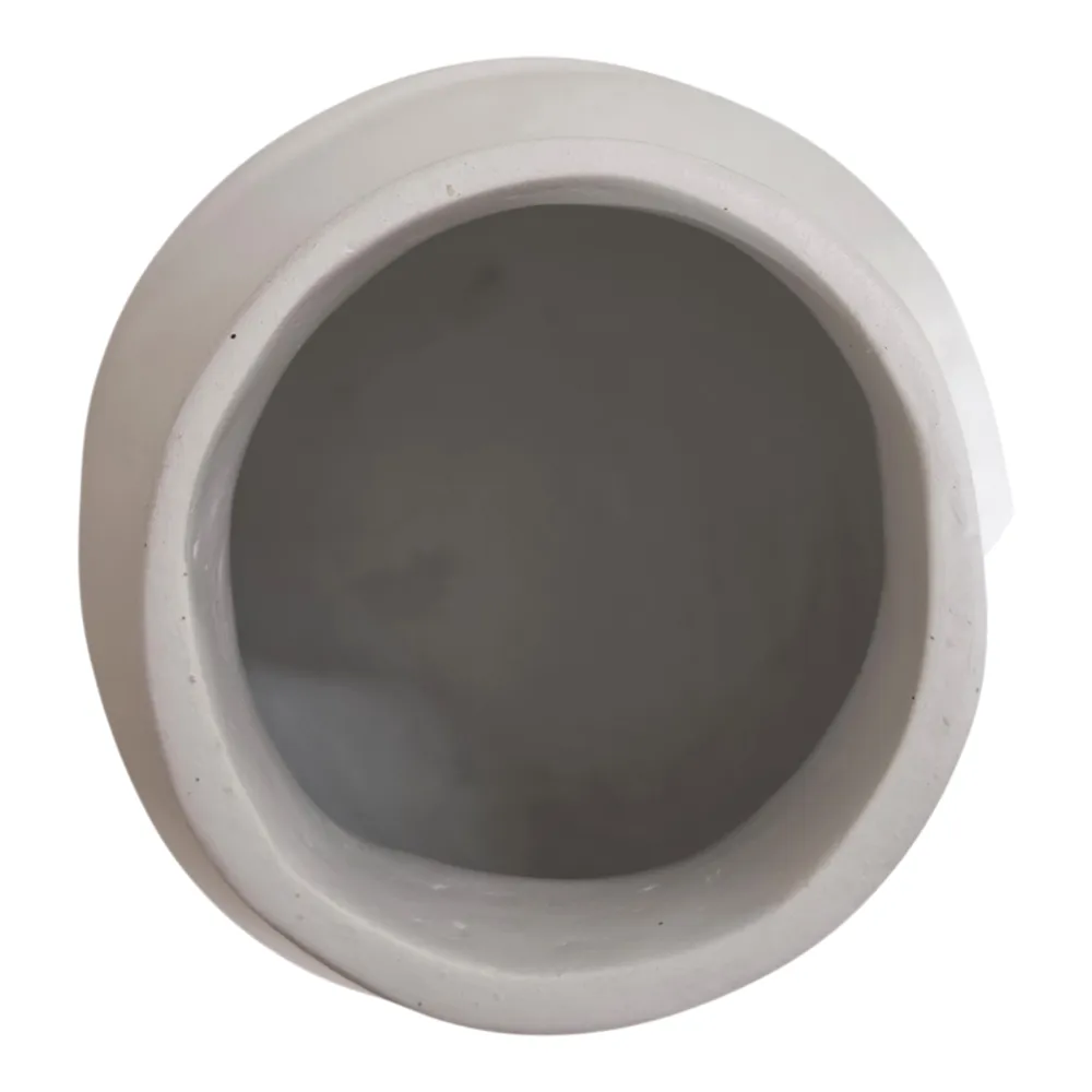 GAIGEWELL WHITE VASE 10 (IN)