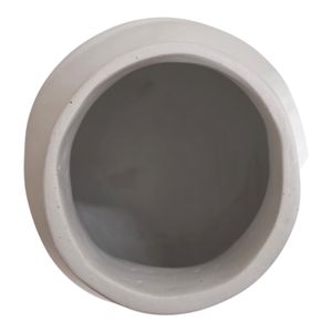 GAIGEWELL WHITE VASE 10 (IN) 4