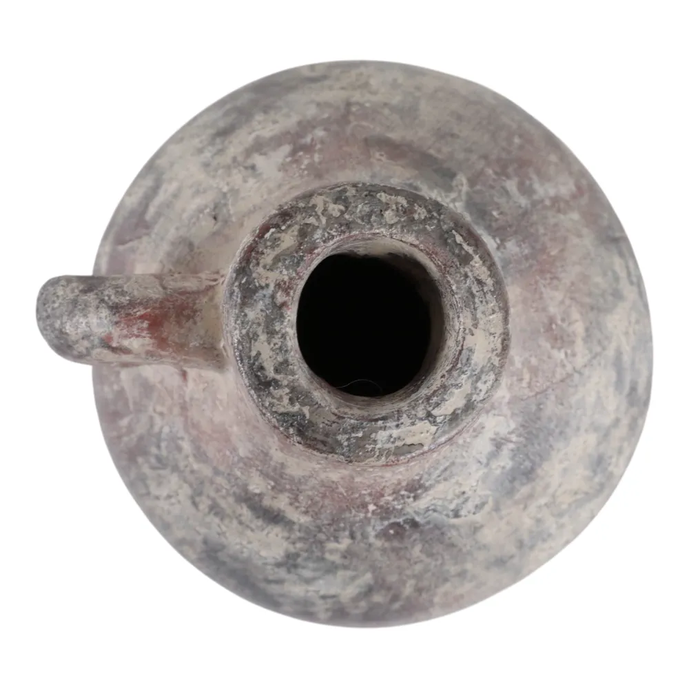 GARFIELDROSE GRAY VASE 8 (IN)