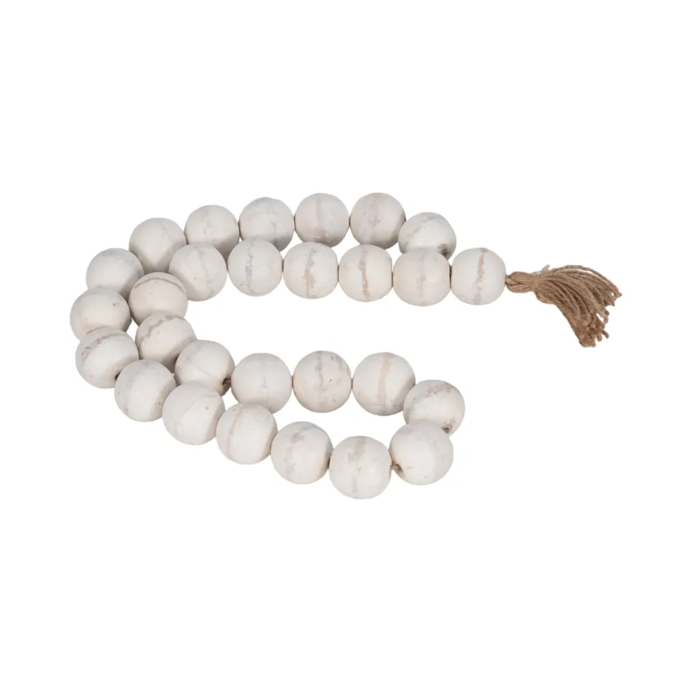 FORDHAMLEY WHITE BEAD 2 (IN)