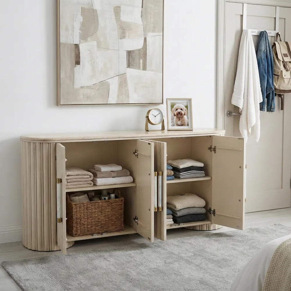 COLELEY WHITE CABINET 34 (IN)