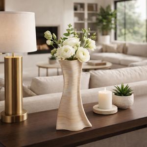 BRAEMORE TAN VASE 15 (IN) 2