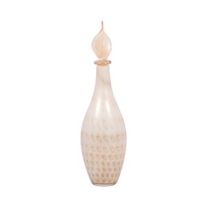 DENTONSHAW IVORY GLASS VASE 23 (IN) 1
