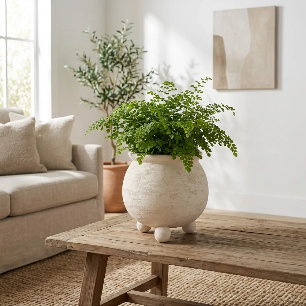 MERCERBURN IVORY PLANTER 9 (IN)