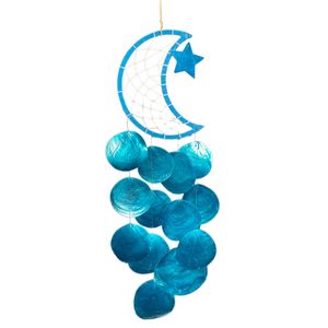 30" TORQUOISE MOON /STAR CHIMES 1