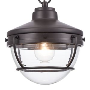 Eastport 9'' Wide 1-Light Outdoor Pendant - Oil Rubbed Bronze 4