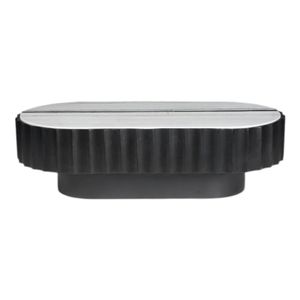 MILLERRUN BLACK COFFEE TABLE 16 (IN) 3