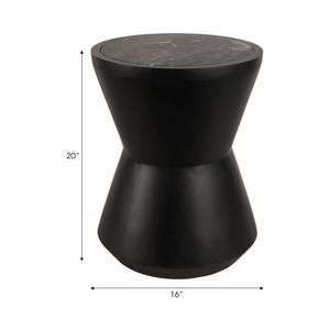 DUNBARMOOR BLACK COFFEE TABLE 20 (IN) 7