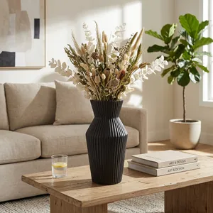 WRENTON BLACK VASE 20 (IN) 11