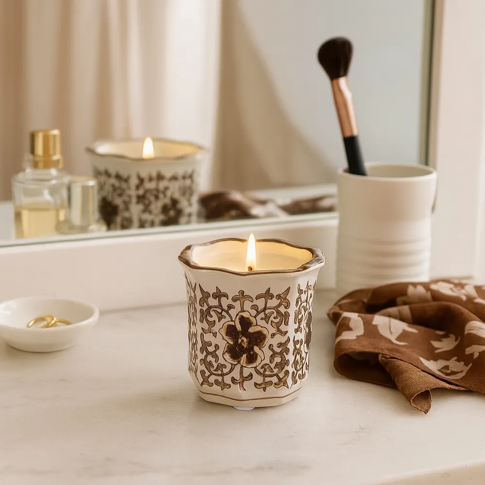 REESEMORE BROWN CANDLE 4 (IN)