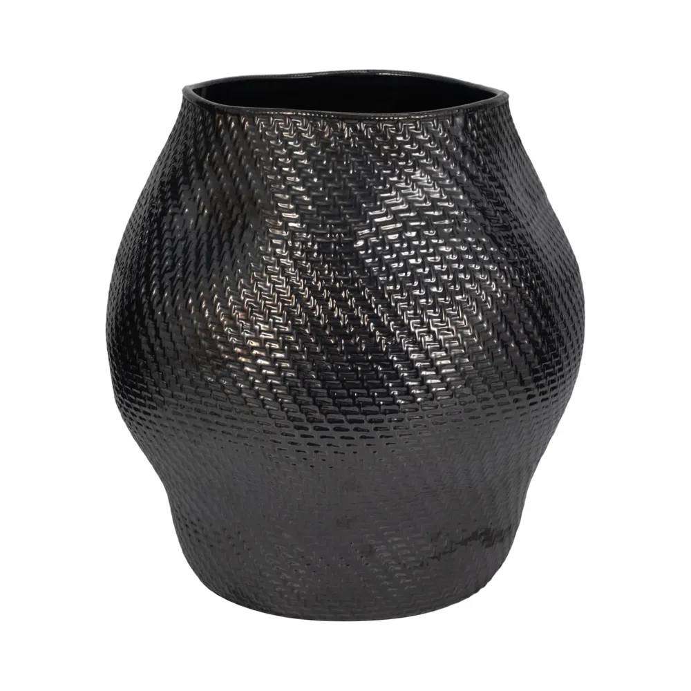 SHAWRUN BLACK VASE 16 (IN)