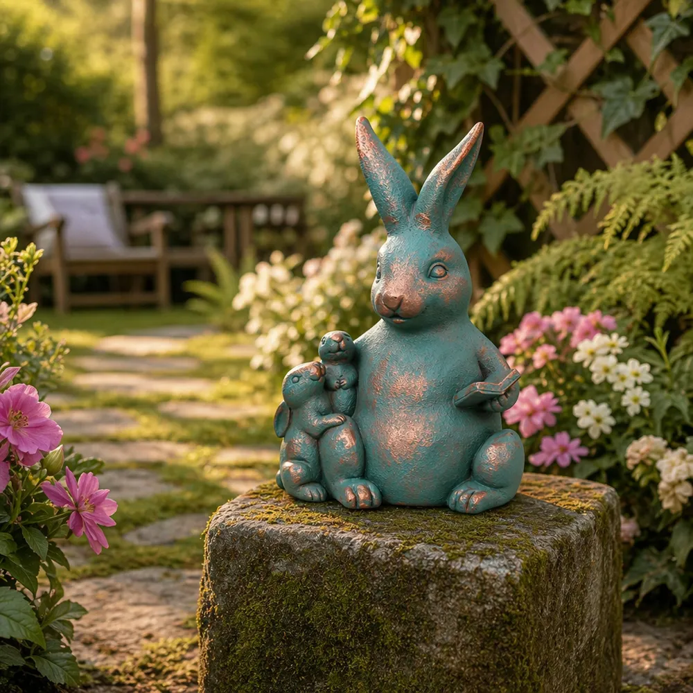 KIRASIDE GREEN GARDEN STATUARY 11 (IN)