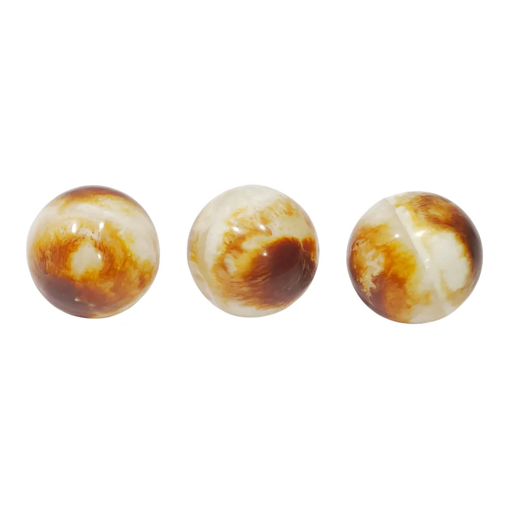 GARANDWAY SET OF 3 BROWN DECOR 5 (IN)