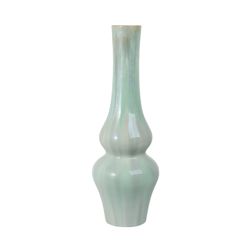 HADFIELDHOLM GREEN VASE 24 (IN)