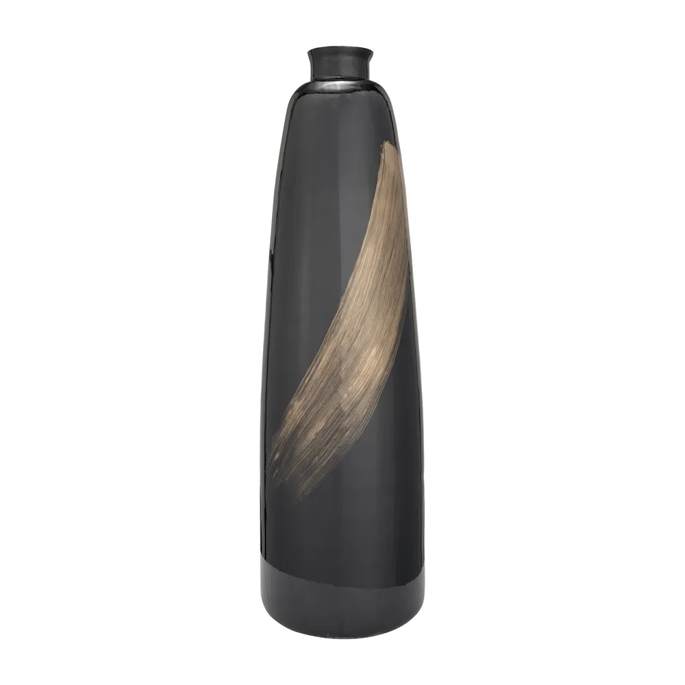 BAYFORD BLACK VASE 35 (IN)