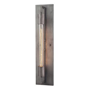 Laboratory 20'' High 1-Light Sconce - Weathered Zinc 1