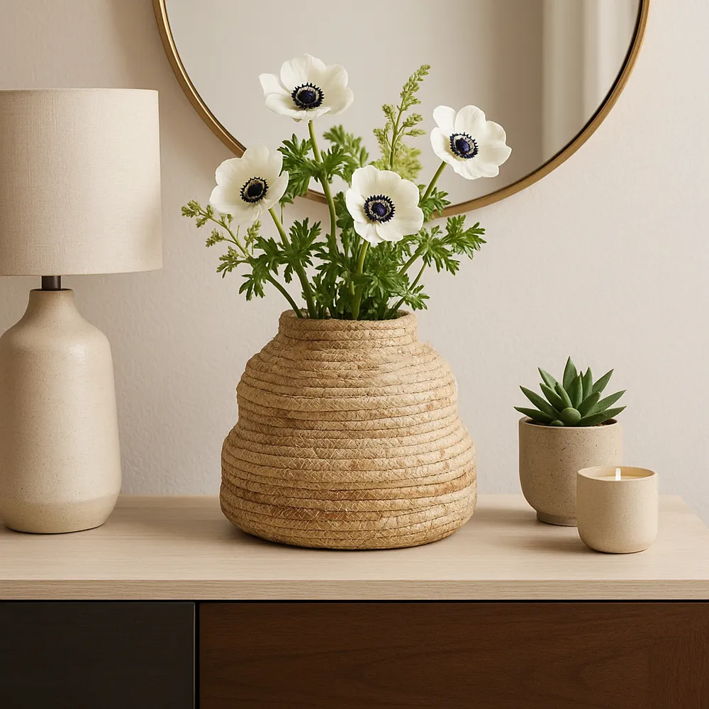 ALBAHOLM TAN VASE 12 (IN)