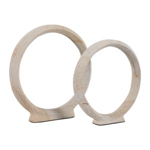 VERNONGROVE SET OF 2 BROWN DECOR 12 (IN) 3