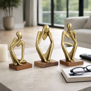 GRIFFINWIND SET OF 3 GOLD DECOR 9 (IN) 11
