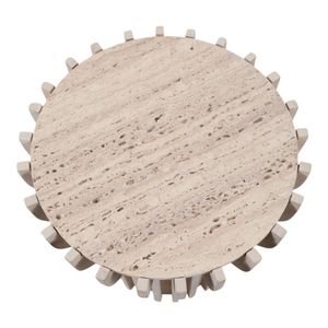 INGRIDBEACH WHITE TABLE 25 (IN) 8