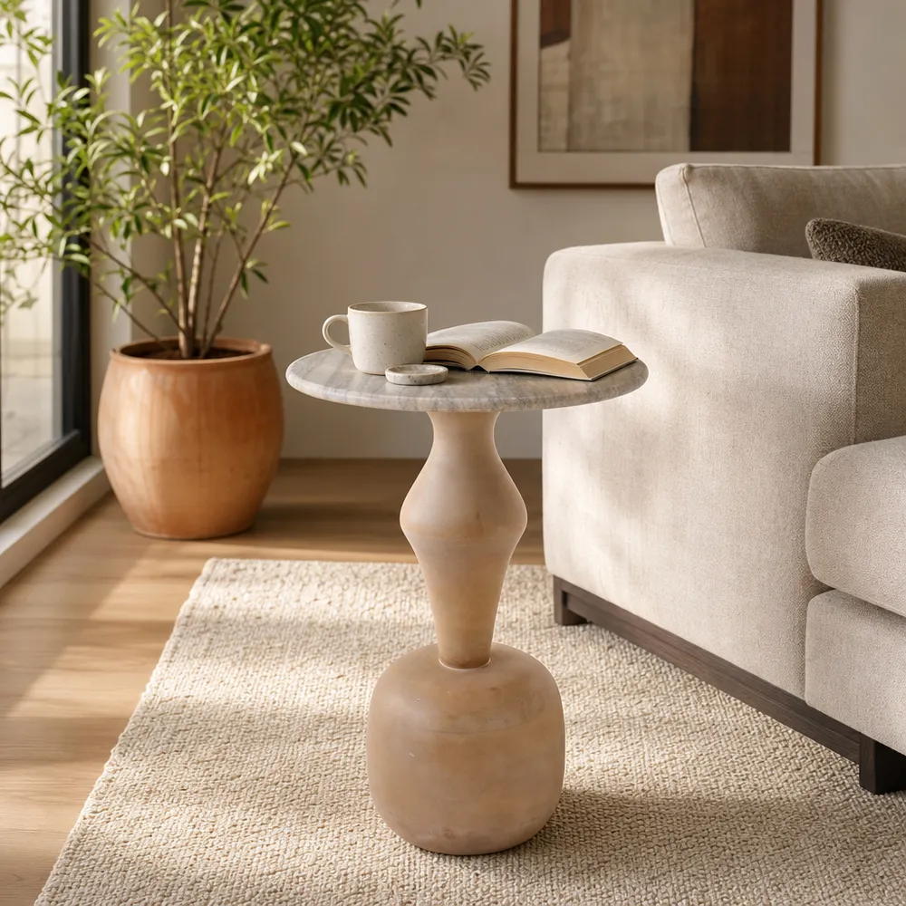 DAYTONFIELD TAN TABLE 22 (IN)