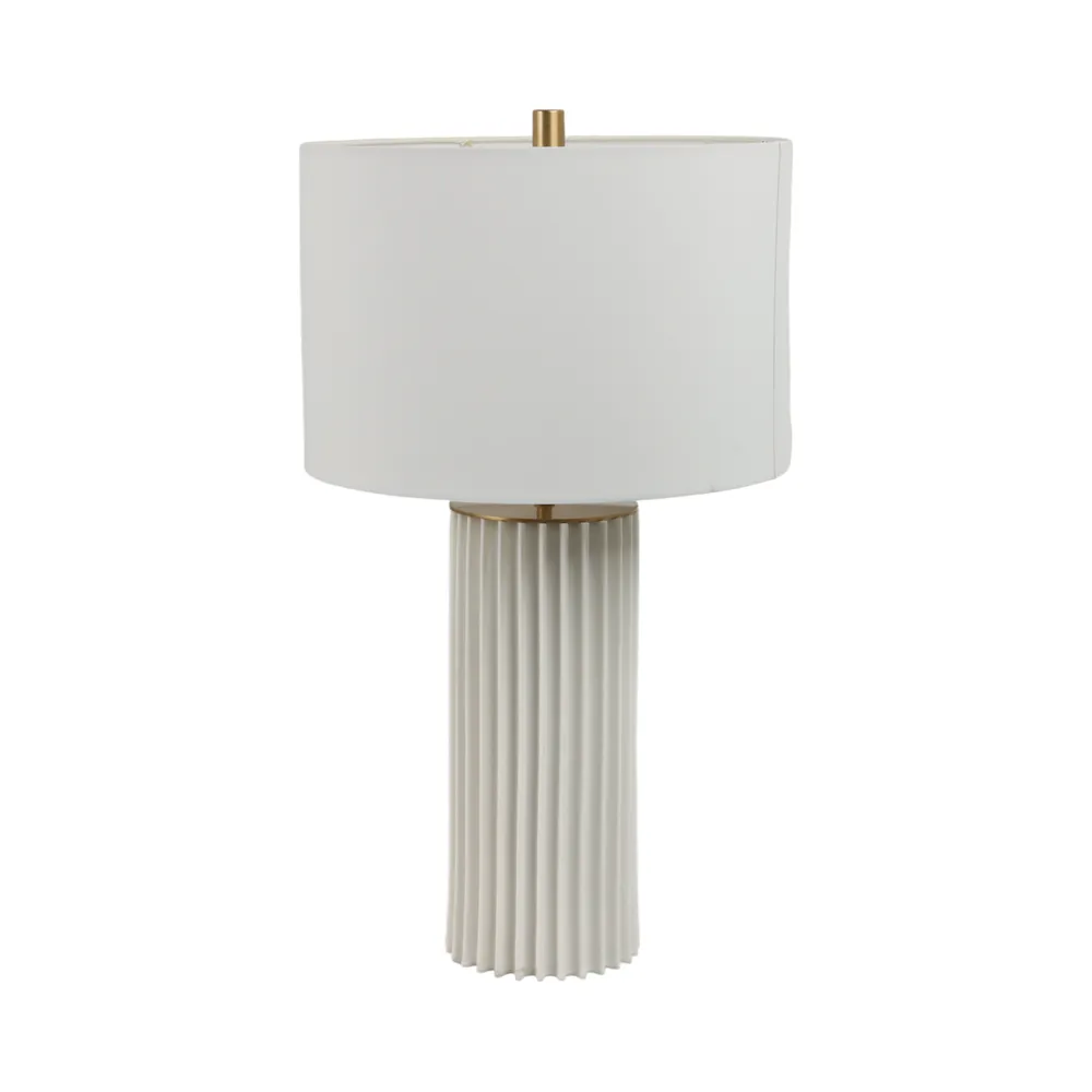 HANNAHBURN WHITE LAMP 27 (IN)