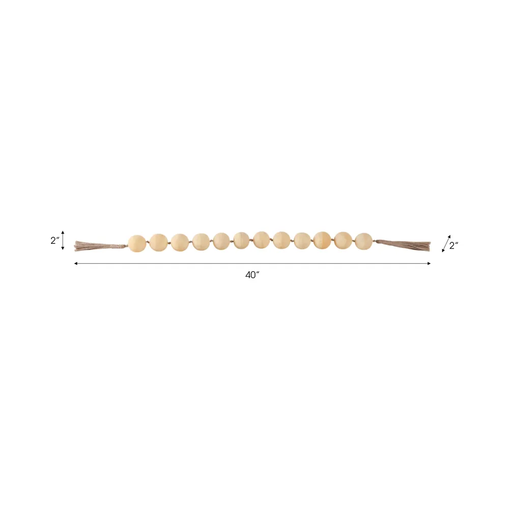 PALMERHAVEN IVORY BEAD 2 (IN)