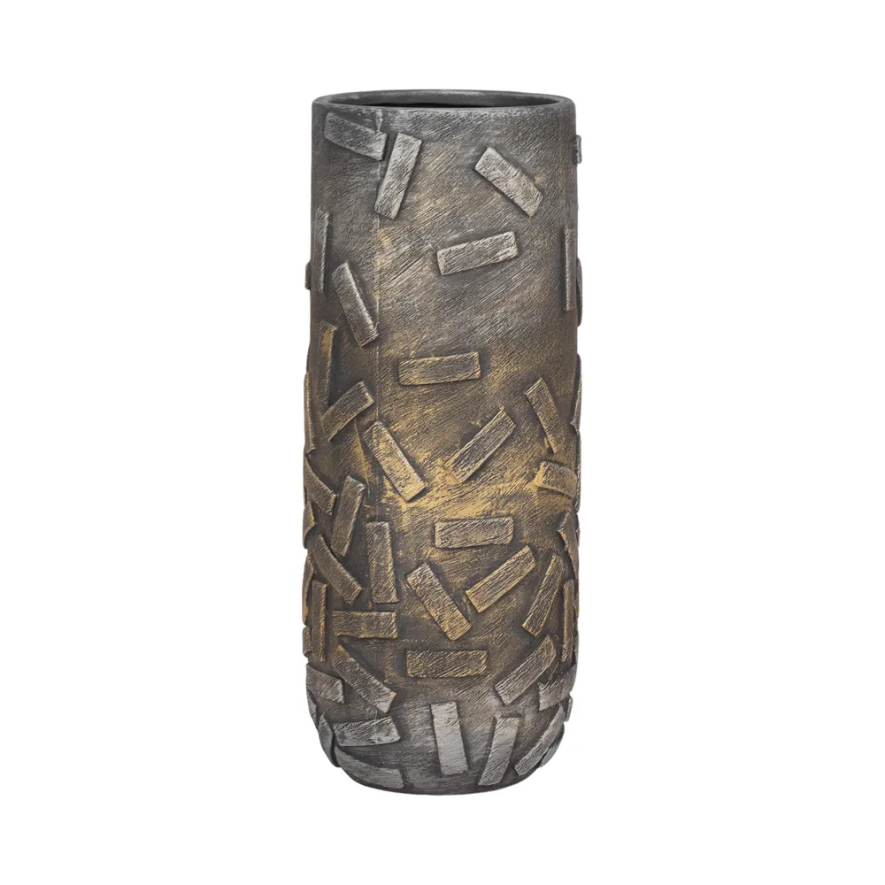 HAWLEYFORD BRONZE VASE 19 (IN)