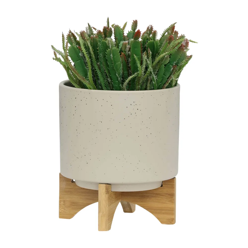 FRAZERWICK SET OF 2 IVORY PLANTER 9 (IN)