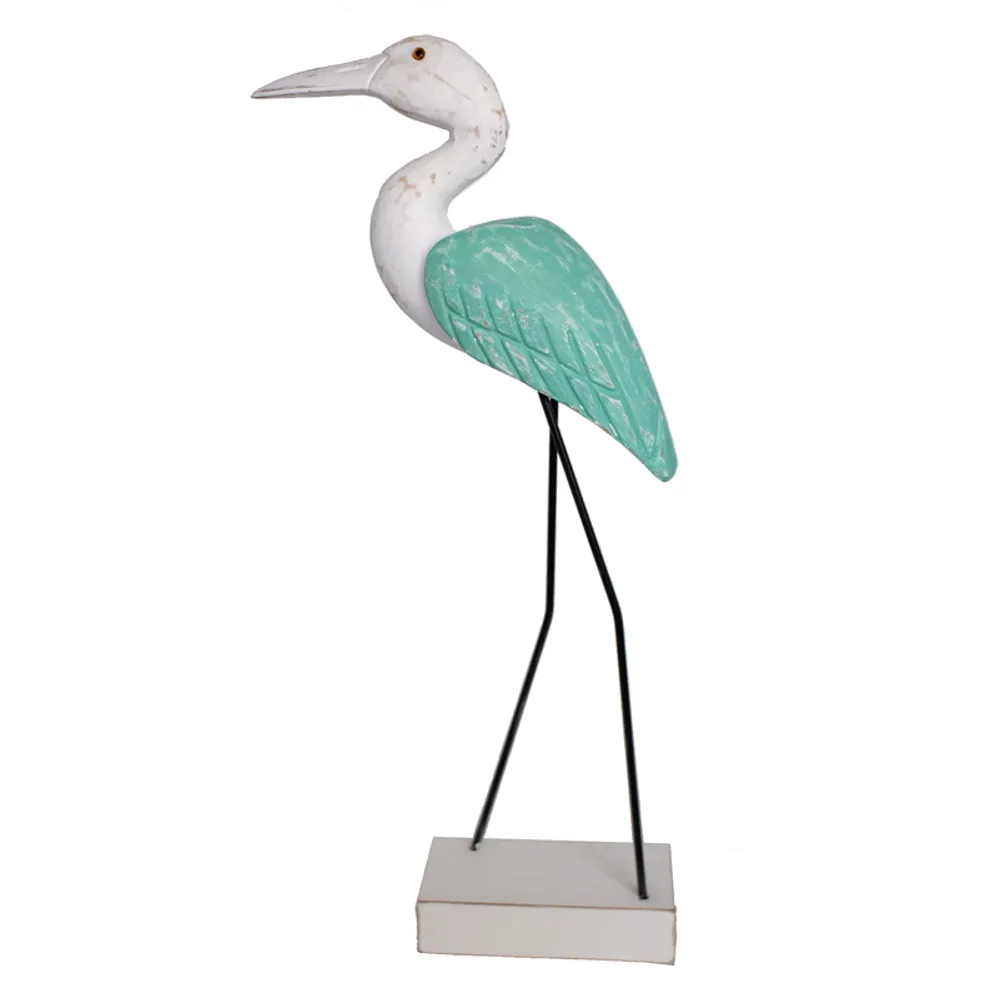 15" SEA BIRD WITH GREEN WINGS