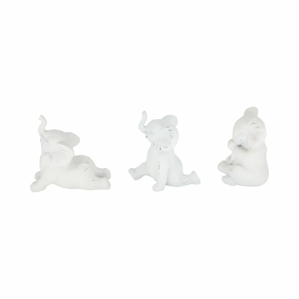 WALTONTON SET OF 3 WHITE DECOR 6 (IN)