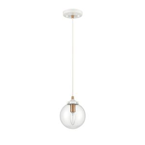 Boudreaux 6'' Wide 1-Light Mini Pendant - Matte White 2
