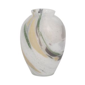 CHATHAMCREST IVORY GLASS VASE 9 (IN) 1