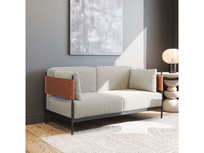 Stirbe Loveseat Gray 11