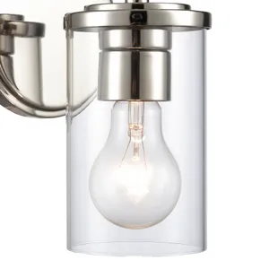 Burrow 5'' Wide 1-Light Vanity Light - Polished Nickel 4