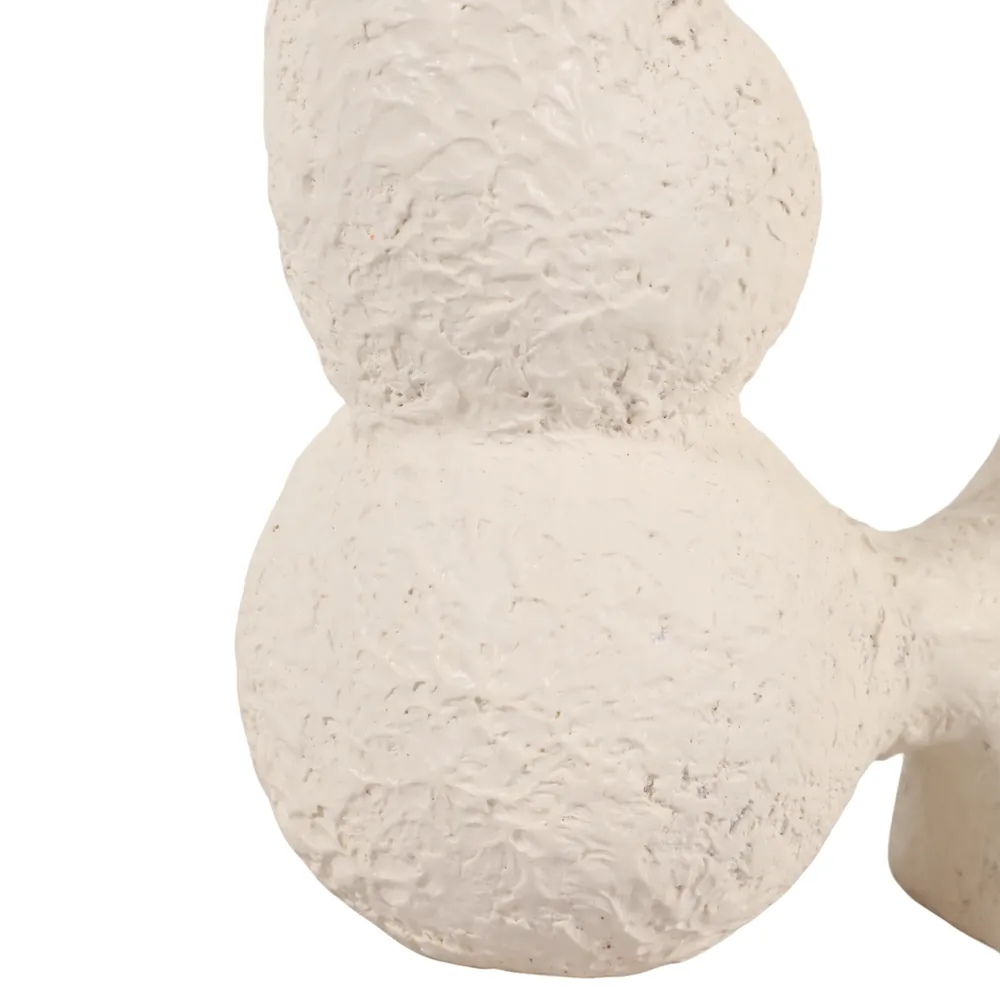EMMONSHAM WHITE VASE 10 (IN)