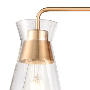 Brookville 22'' Wide 3-Light Vanity Light - Burnished Brass 3