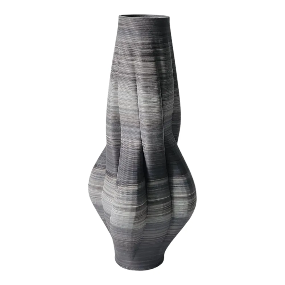 AIDENWELL GRAY VASE 15 (IN)