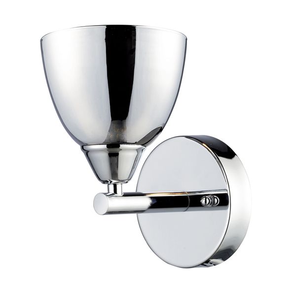 Reflections 8'' High 1-Light Sconce - Polished Chrome
