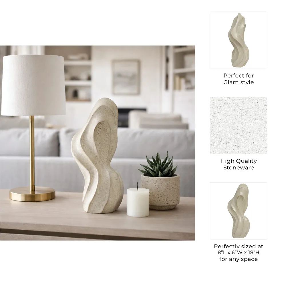 CARLTONOAK IVORY DECOR 18 (IN)