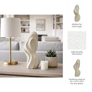 CARLTONOAK IVORY DECOR 18 (IN) 9