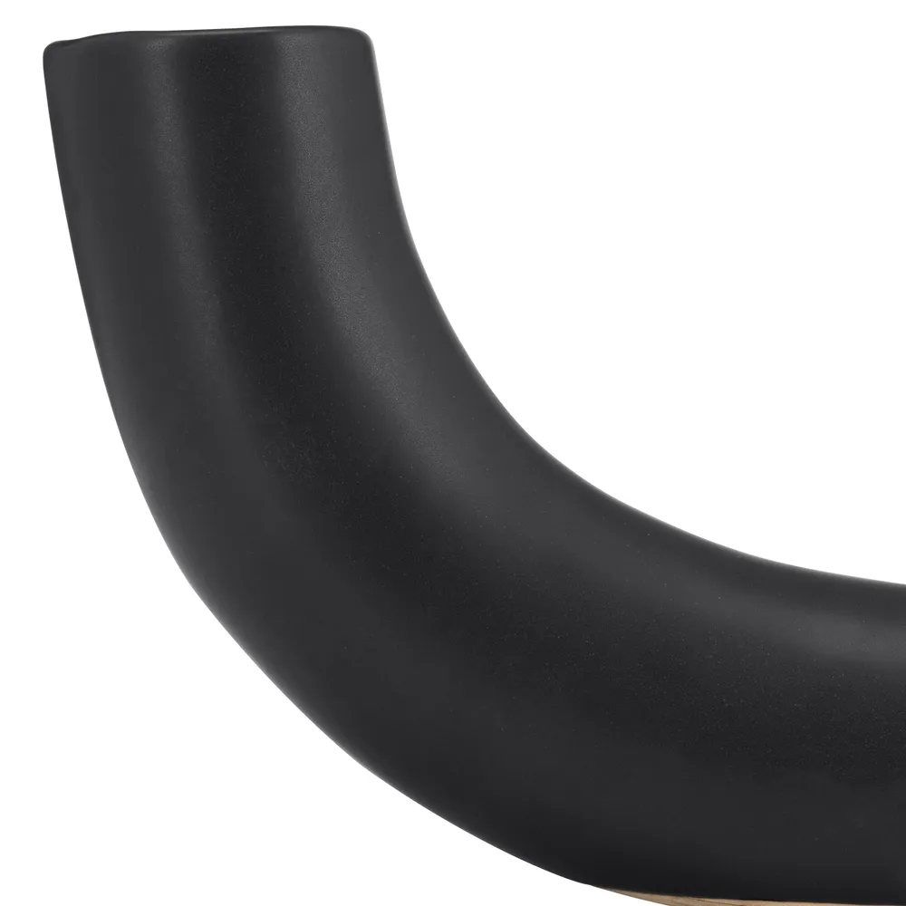 ATLASVALE BLACK VASE 5 (IN)