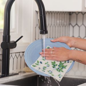 Blueberry Bunch blu Eco Sponge Cloths (Set of 2) 4