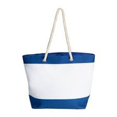Repeat Whale XL Rope Tote - NAVY