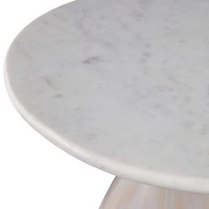 ENOCHHAM WHITE TABLE 22 (IN) 7