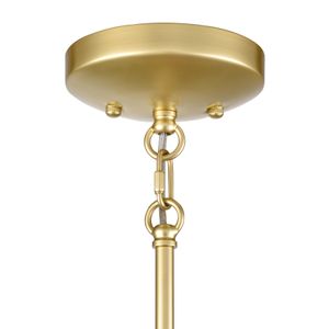 Flora Grace 7'' Wide 1-Light Mini Pendant - Champagne Gold 5