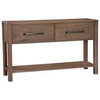 re.curated Two-drawer Console Table with Shelf